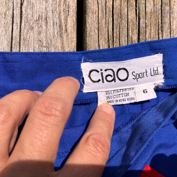Rare Vintage Ciao Sport Ltd Skirt - Picture 2 of 3